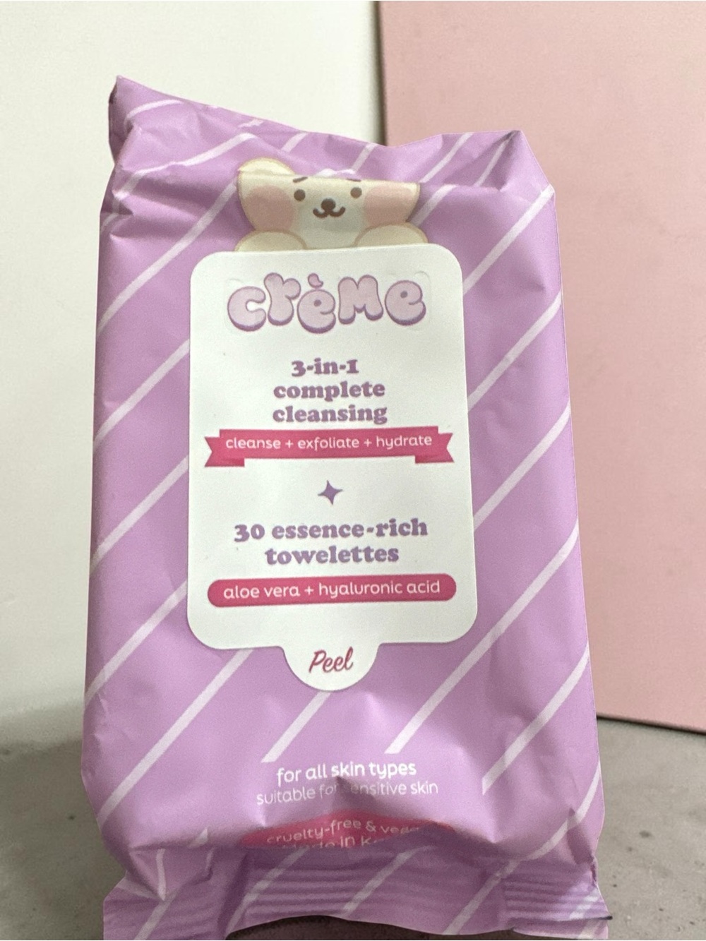 Créme 3-in-1 Complete Cleansing Towelettes – 30 Count Makeup Wipes